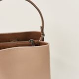  Túi Xách Nữ Da Trơn Kem 26K.193 