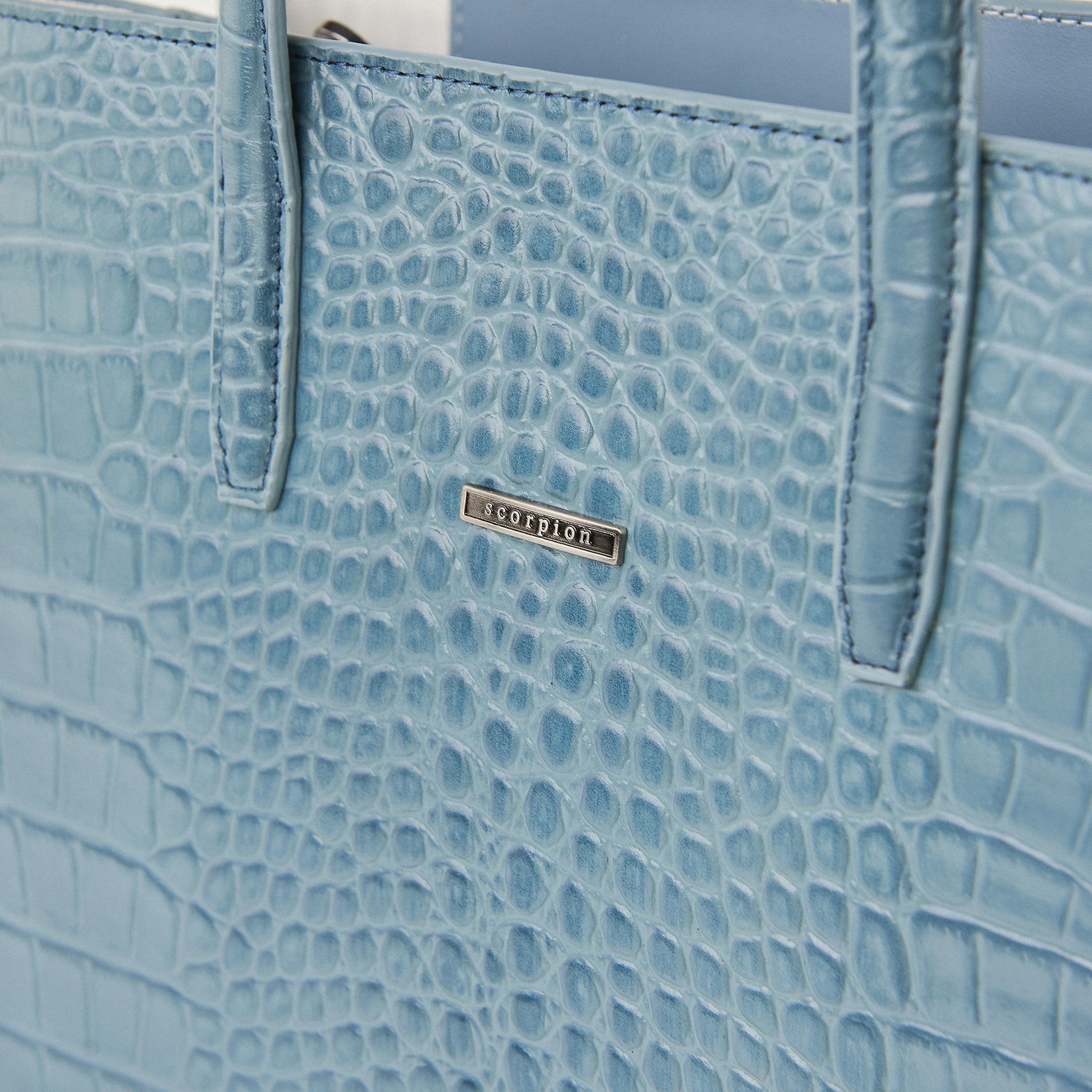  Túi Xách Nữ Da Vân Xanh 26XN.37 