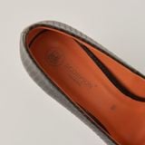  Giày Cao Gót Nữ Vân Nâu Đậm 19A.19 