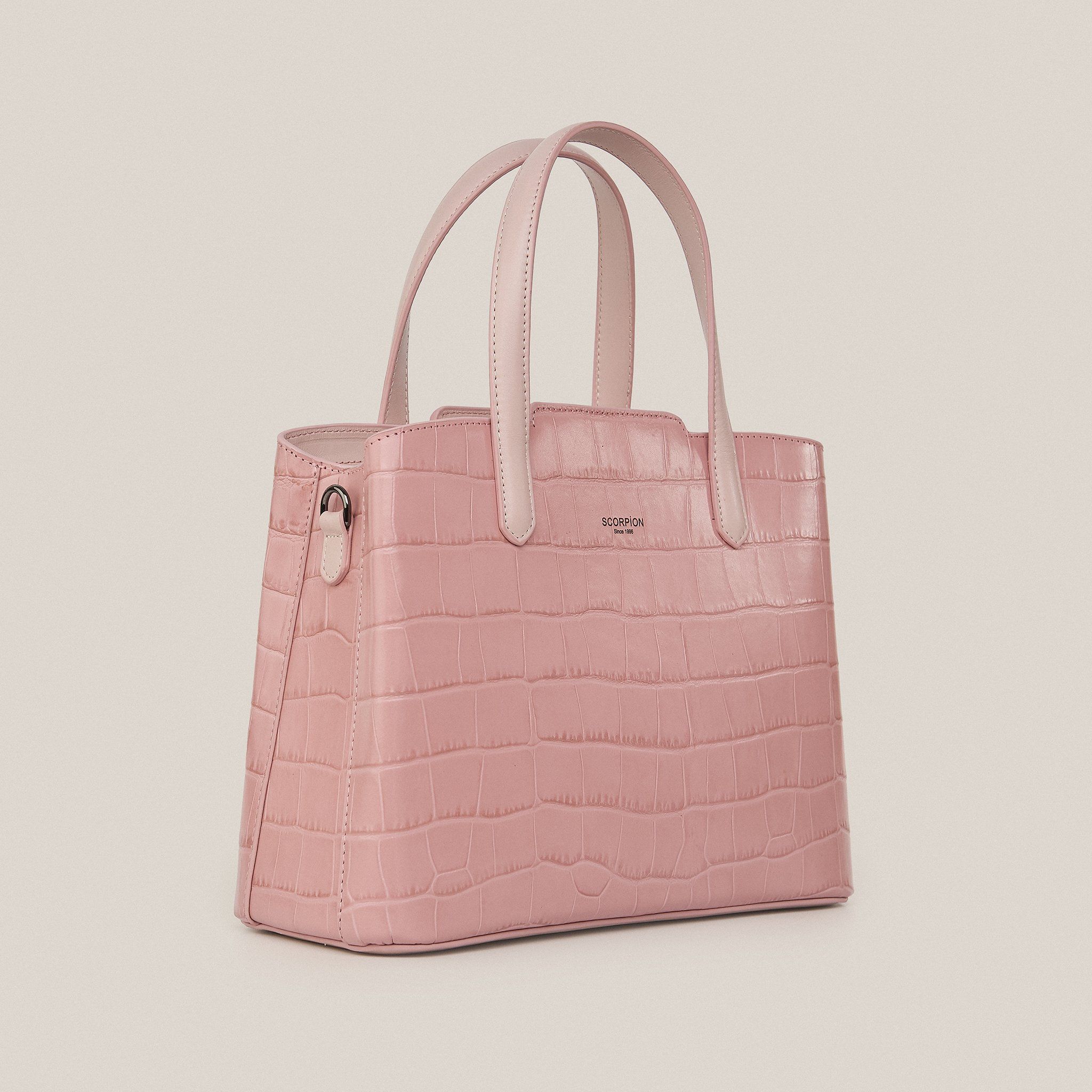  Túi Xách Nữ Da Vân Hồng Phấn 26H.32 