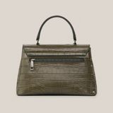  Túi Xách Nữ Da Vân Xanh Rêu 26R.54 