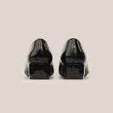  Giày Cao Gót Nữ Trơn Bóng Đen 19E.14 