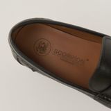  Giày Moccasin Nam Trơn Đen 28L.5 