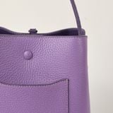  Túi Xách Nữ Da Trơn Tím 26T.224 