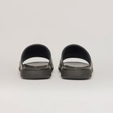  Sandal Da Nam Trơn Đen 335.12 