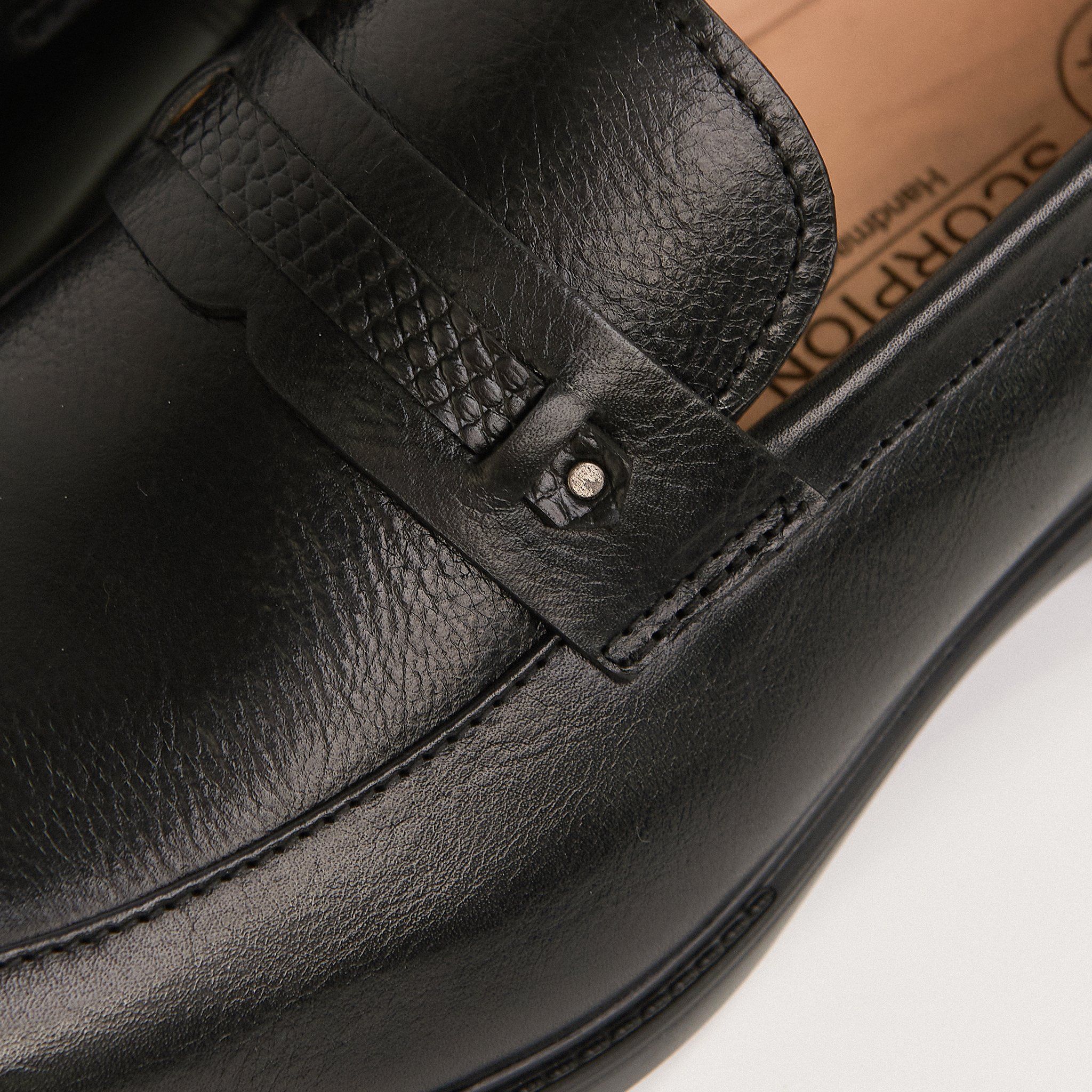  Giày Loafer Nam Đen 28MC.28 