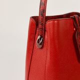  Túi Xách Nữ Da Trơn Đỏ 26D.224 