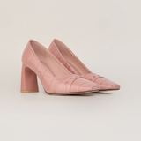  Giày Cao Gót Nữ Vân Hồng Phấn 19N.14 