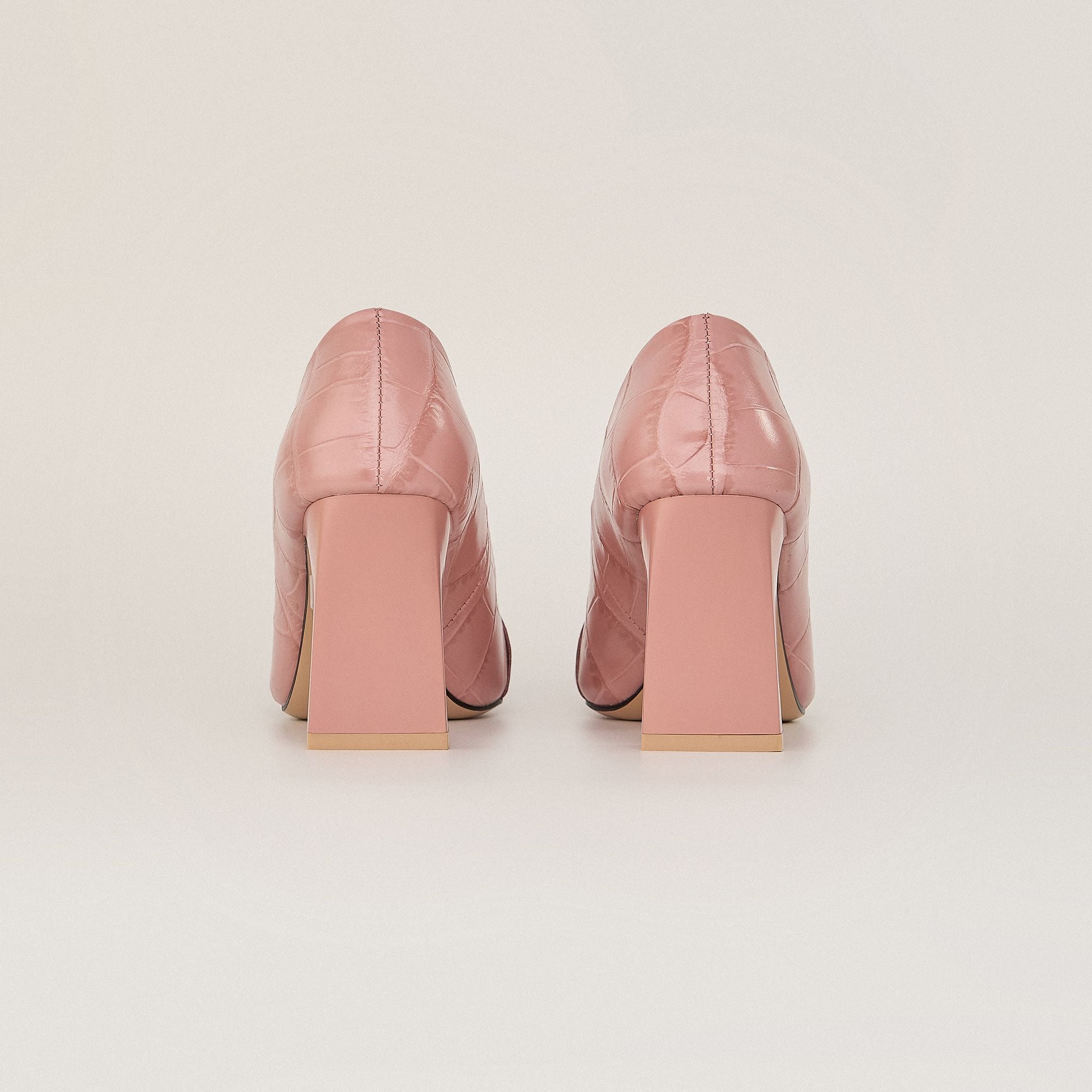  Giày Cao Gót Nữ Vân Hồng Phấn 19N.14 