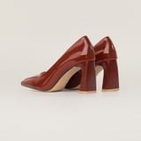  Giày Cao Gót Nữ Bóng Đỏ 19N.10 