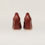  Giày Cao Gót Nữ Bóng Đỏ 19N.10 