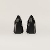  Giày Cao Gót Nữ Vân Bóng Đen 19A.18 