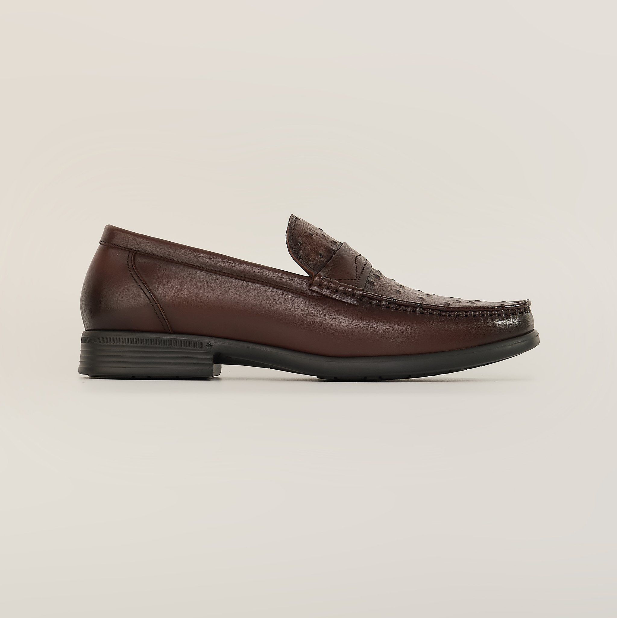  Giày Loafer Nam Nâu 28G.22 