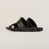  Sandal Da Nam Có Quai Đen 335.2 