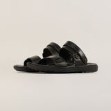  Sandal Da Nam Có Quai Đen 335.6 