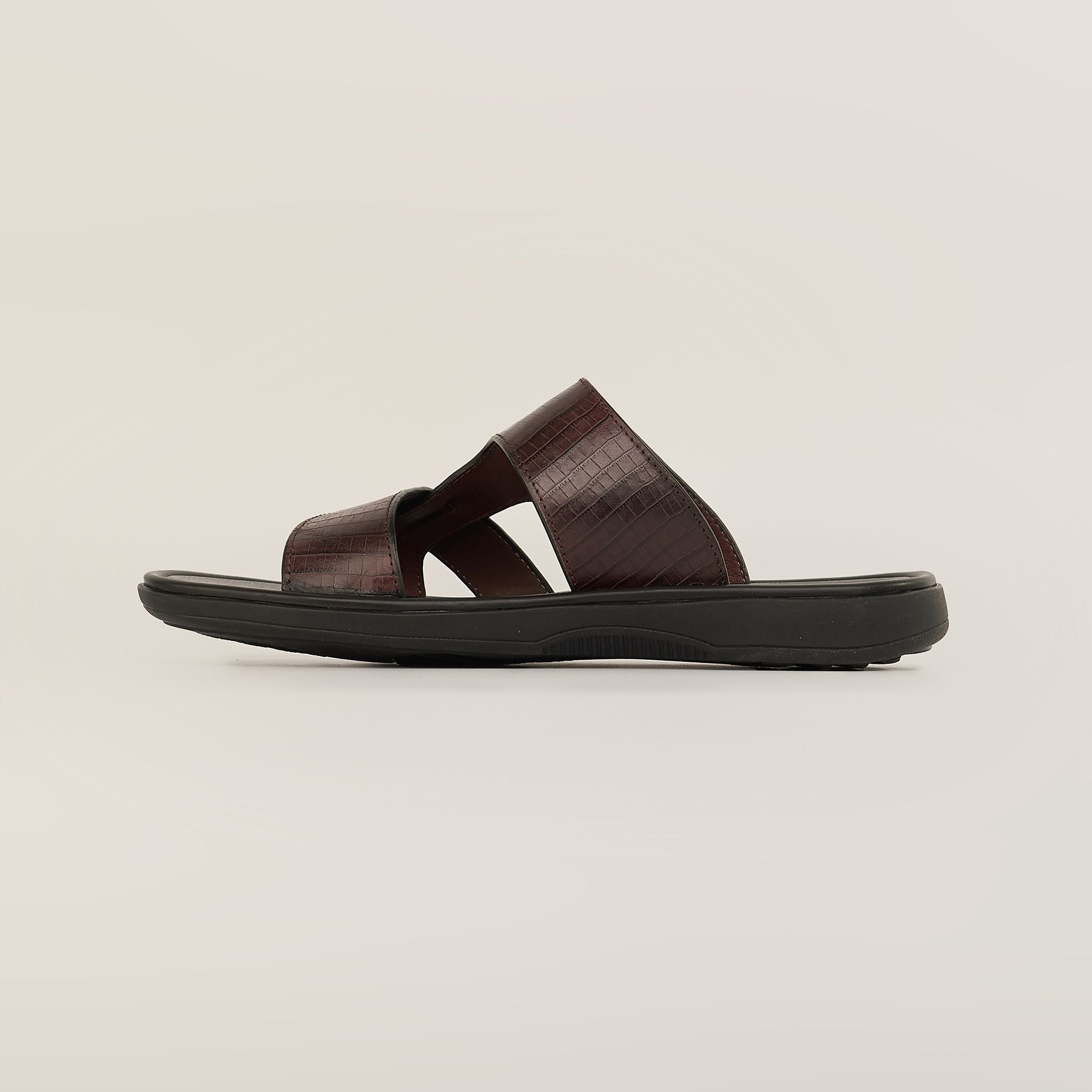  Sandal Da Nam Vân Nâu 335.10 