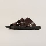  Sandal Da Nam Vân Nâu 335.10 