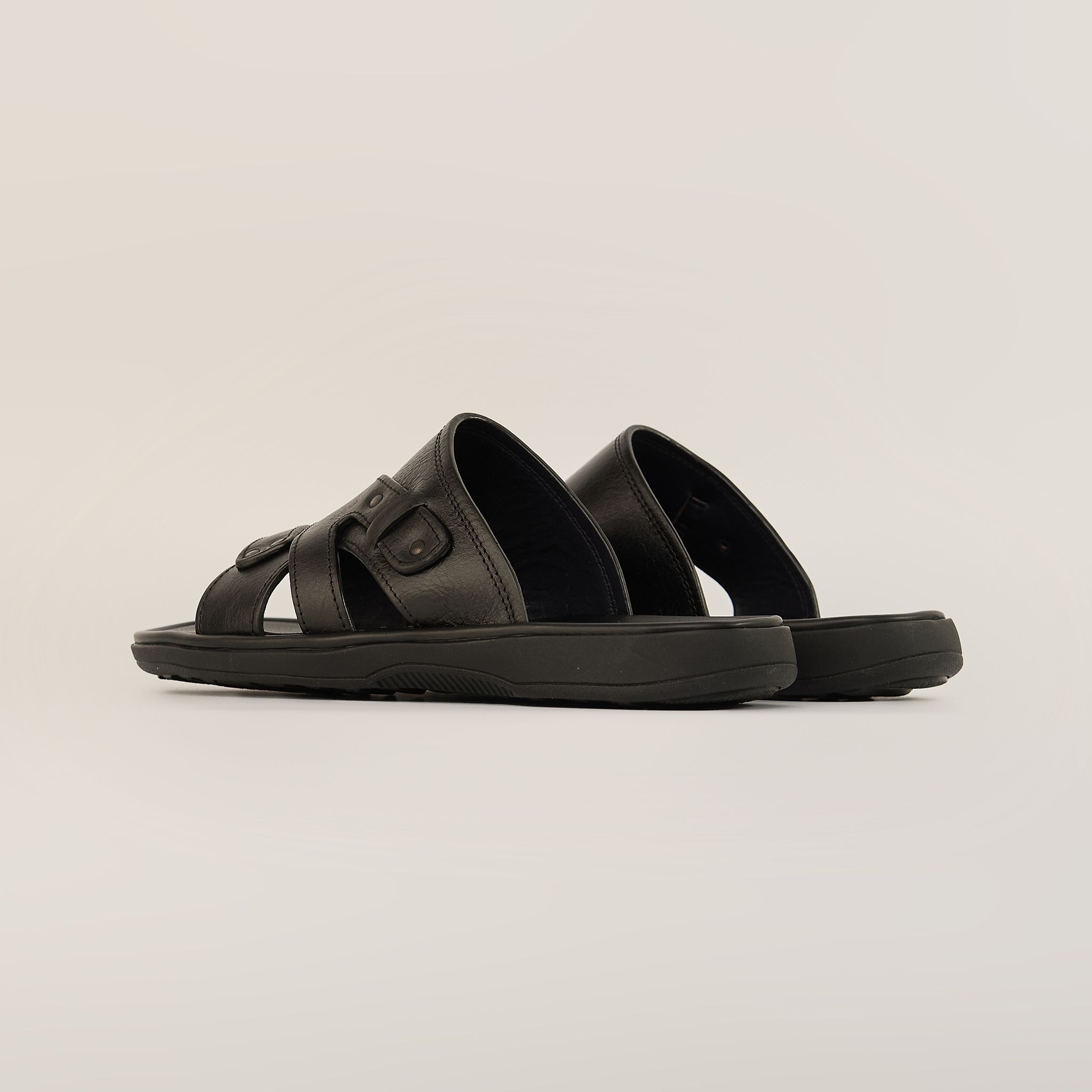  Sandal Da Nam Đen 335.3 