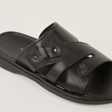  Sandal Da Nam Đen 335.3 