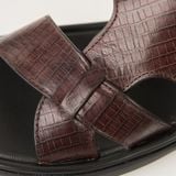  Sandal Da Nam Vân Nâu 335.10 