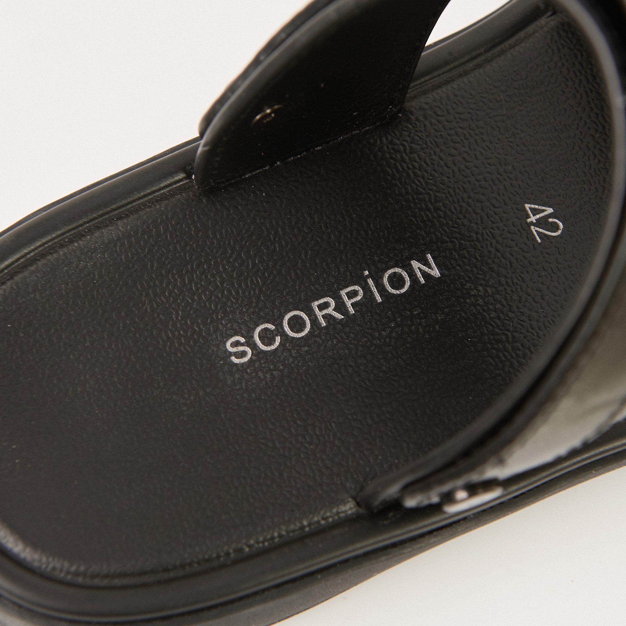  Sandal Da Nam Có Quai Nâu 335.9 