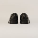  Giày Loafer Nam Trơn Đen 28MC.33 