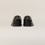  Giày Loafer Nam Trơn Đen 28MC.30 