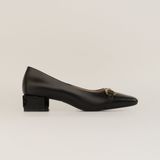  Giày Cao Gót Nữ Trơn Đen 19E.2 