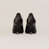  Giày Cao Gót Nữ Trơn Đen 19V.8 