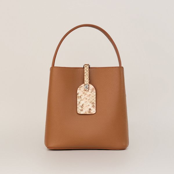  Túi Xách Nữ Da Trợn Nâu 26.224 