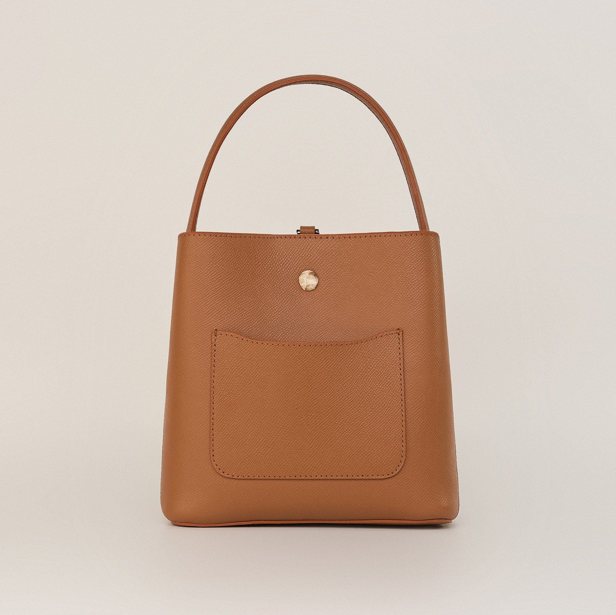  Túi Xách Nữ Da Trợn Nâu 26.224 