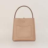  Túi Xách Nữ Da Trơn Kem 26K.224 