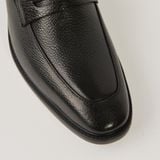  Giày Loafer Nam Trơn Đen 28MC.33 