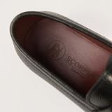  Giày Loafer Nam Trơn Đen 28MC.33 