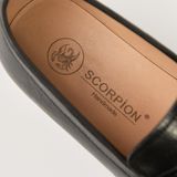  Giày Loafer Nam Trơn Đen 28MC.31 