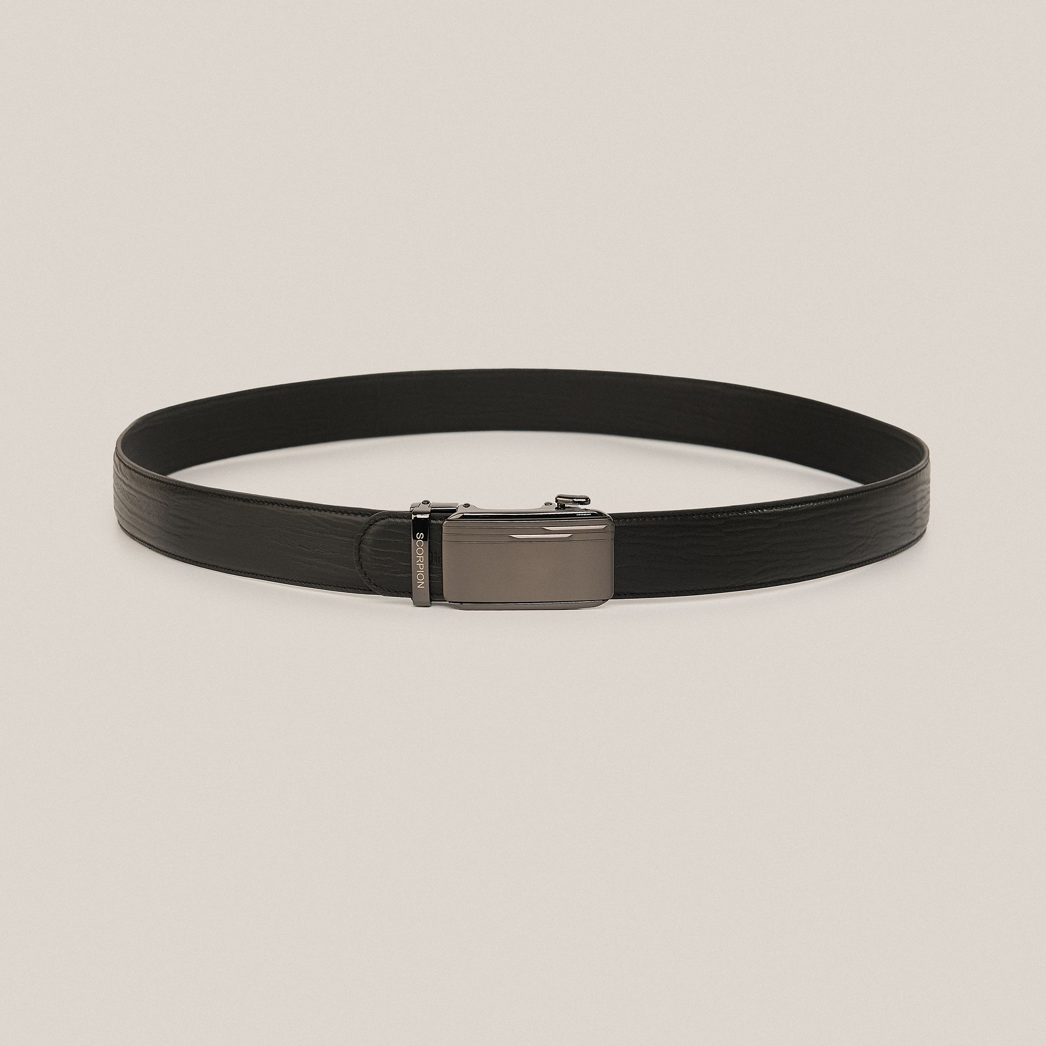  Thắt Lưng Da Nam Khóa Lăn Đen 36.22 