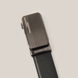  Thắt Lưng Da Nam Khóa Lăn Đen 36.25 