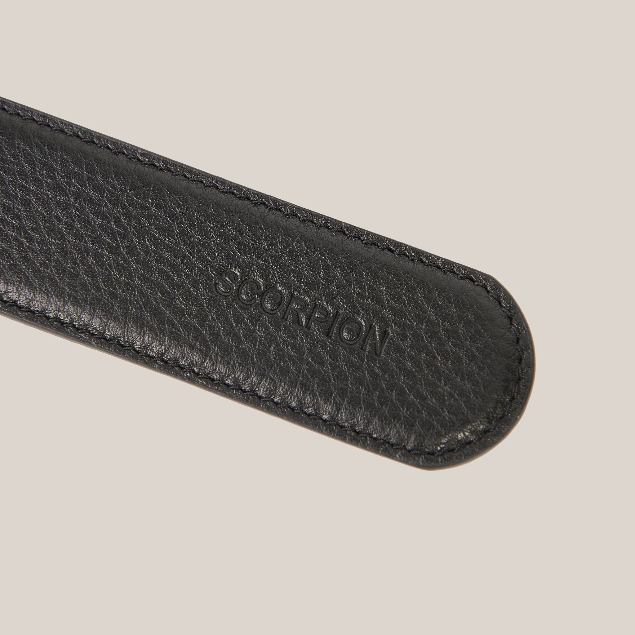  Thắt Lưng Da Nam Khóa Lăn Đen 36.25 