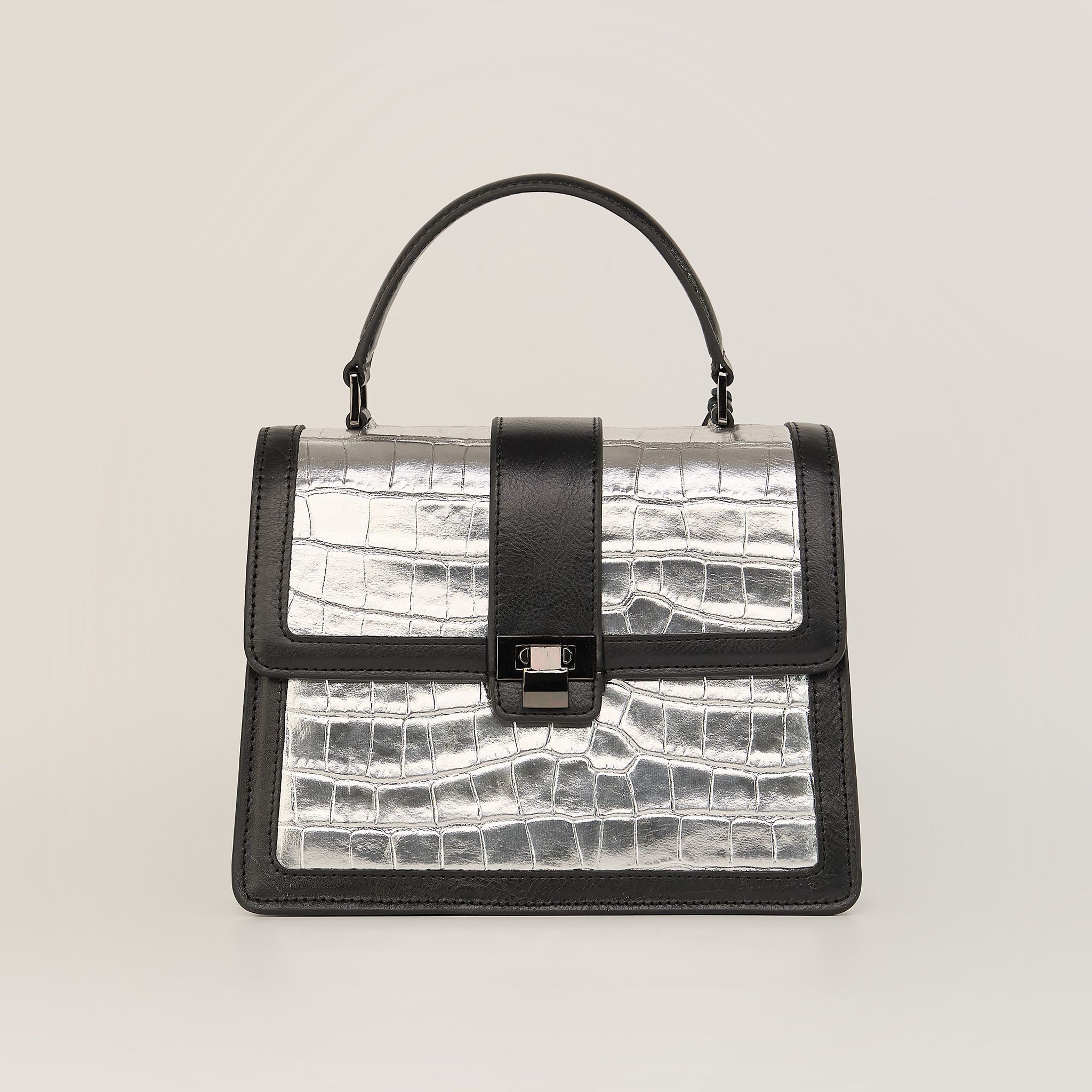  Túi Xách Nữ Da Vân Bạc 26T.213 