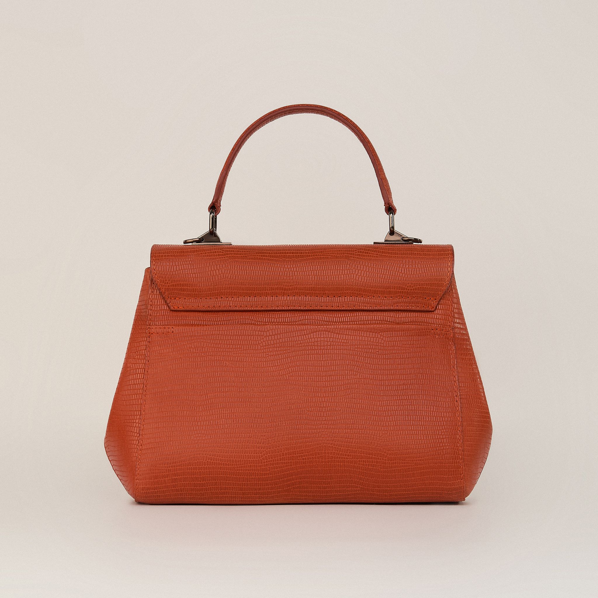  Túi Xách Nữ Da Vân Cam 26C.222 