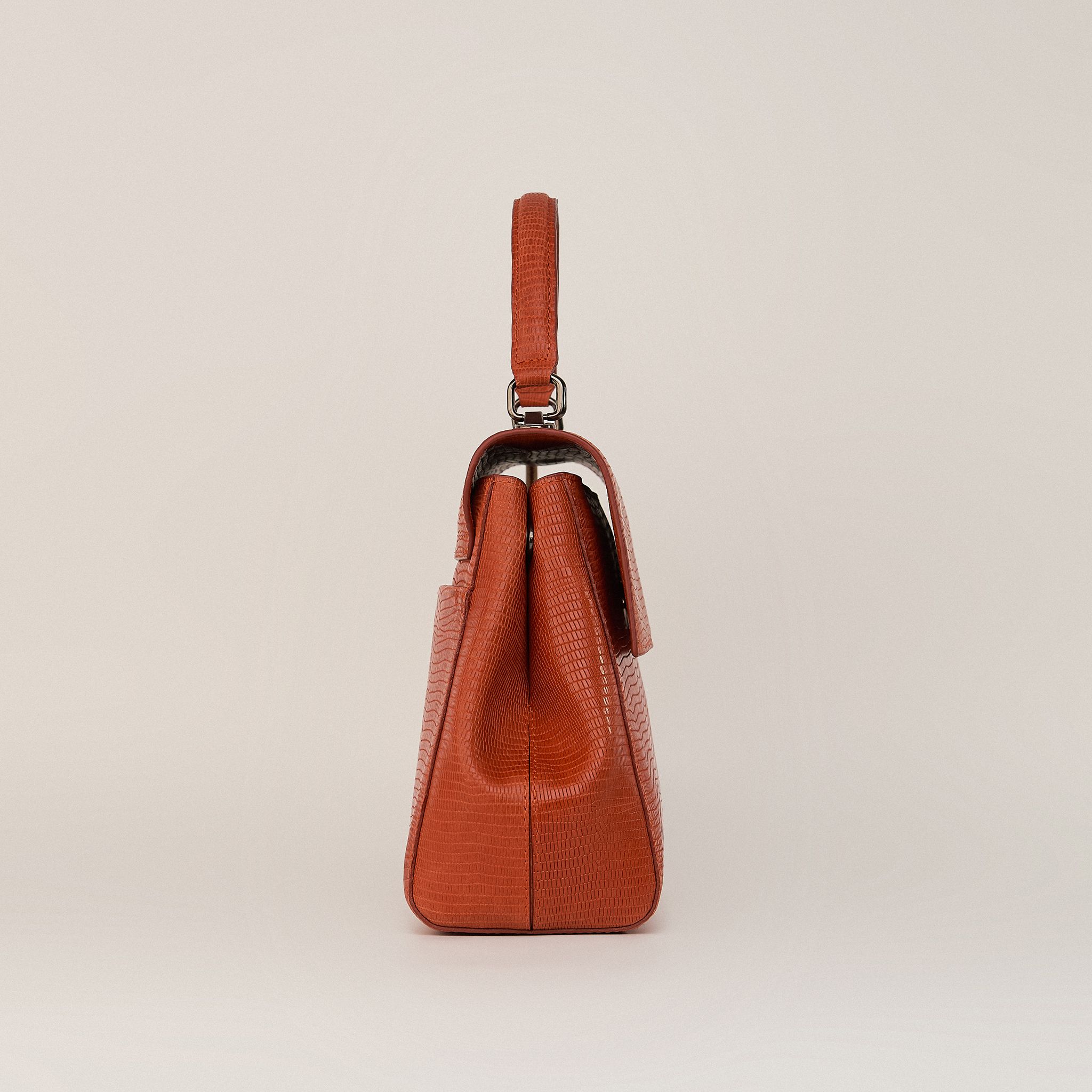  Túi Xách Nữ Da Vân Cam 26C.222 