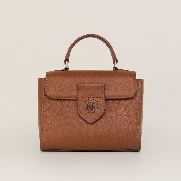  Túi Xách Nữ Da Trơn Nâu 26.43 