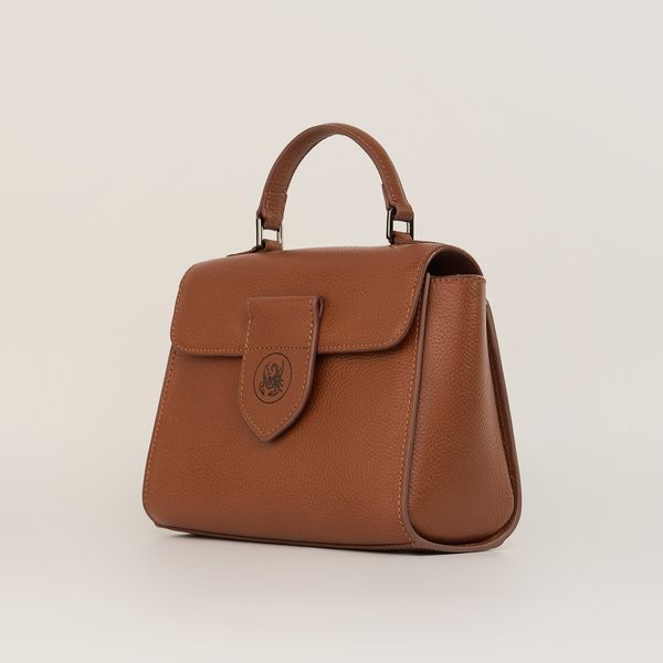  Túi Xách Nữ Da Trơn Nâu 26.43 