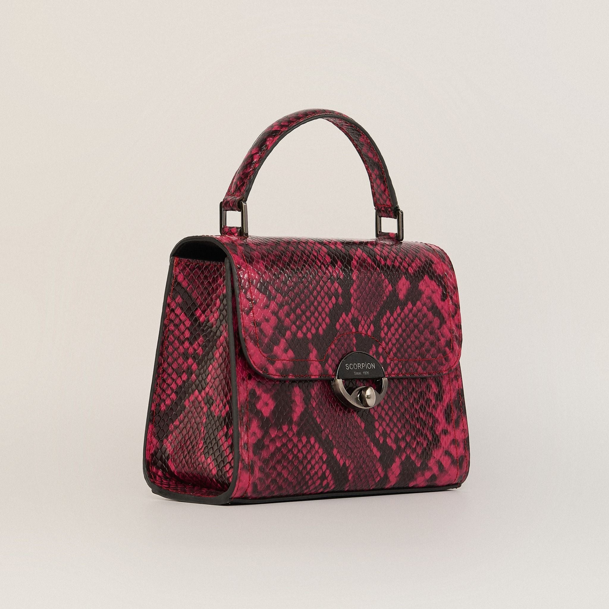  Túi Xách Nữ Da Vân Hồng 26HV.221 