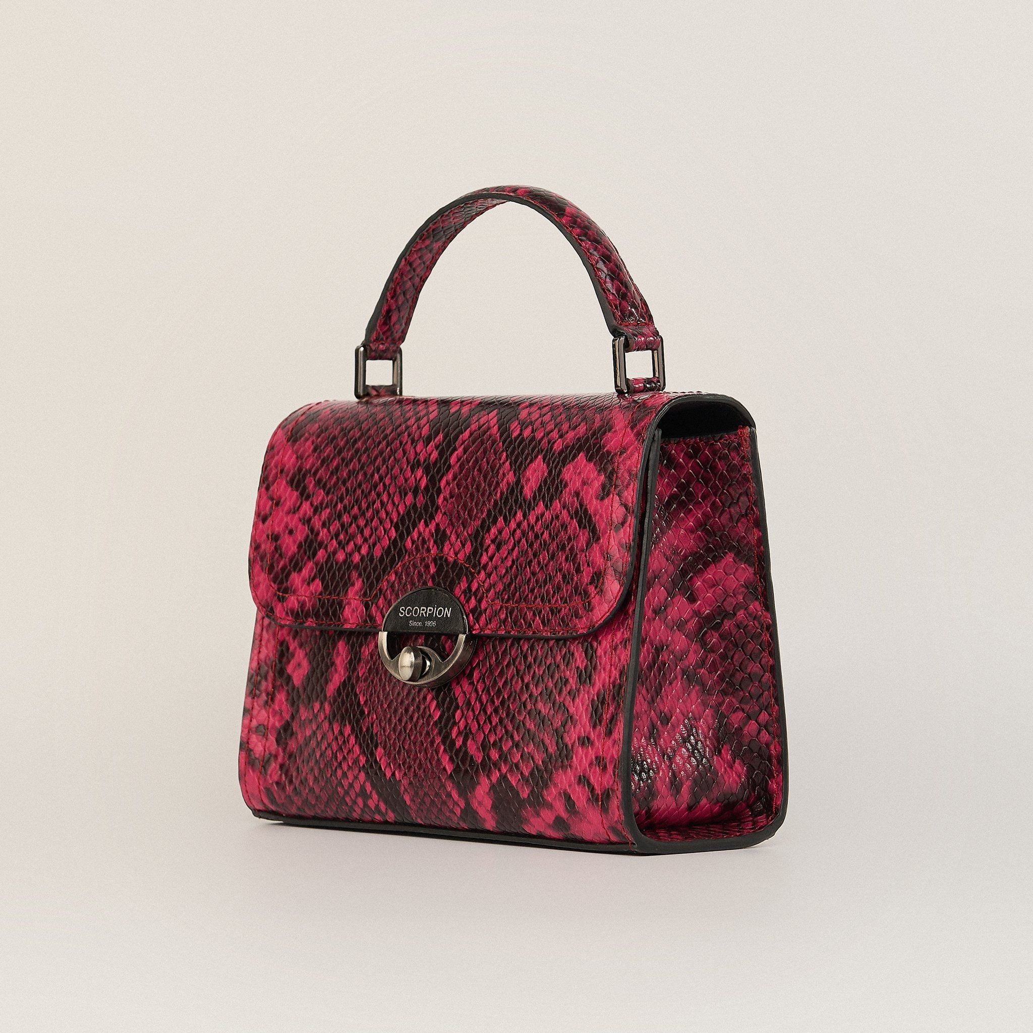  Túi Xách Nữ Da Vân Hồng 26HV.221 