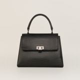  Túi Xách Nữ Da Vân Đen 26DV.33 