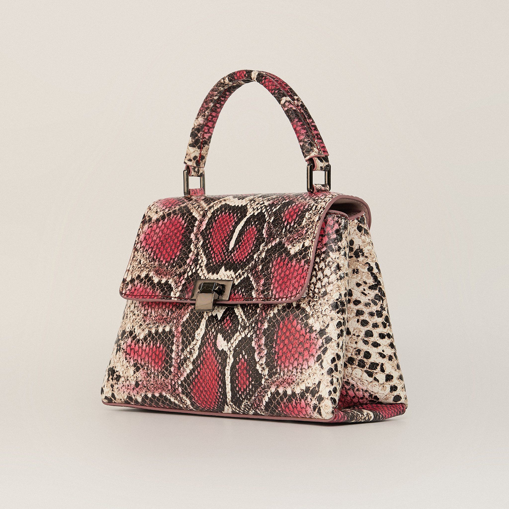  Túi Xách Nữ Da Vân Hồng 26H.33 