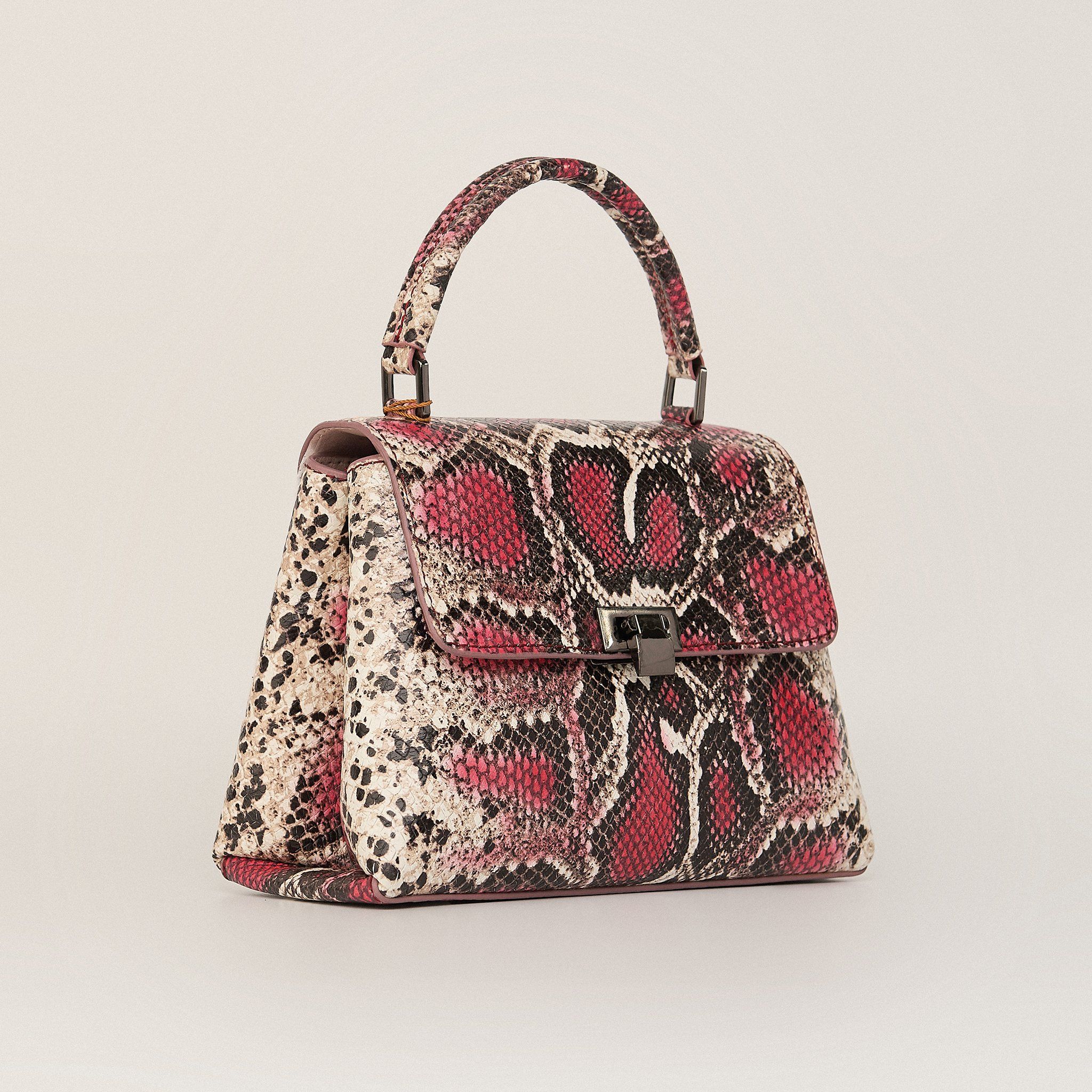  Túi Xách Nữ Da Vân Hồng 26H.33 