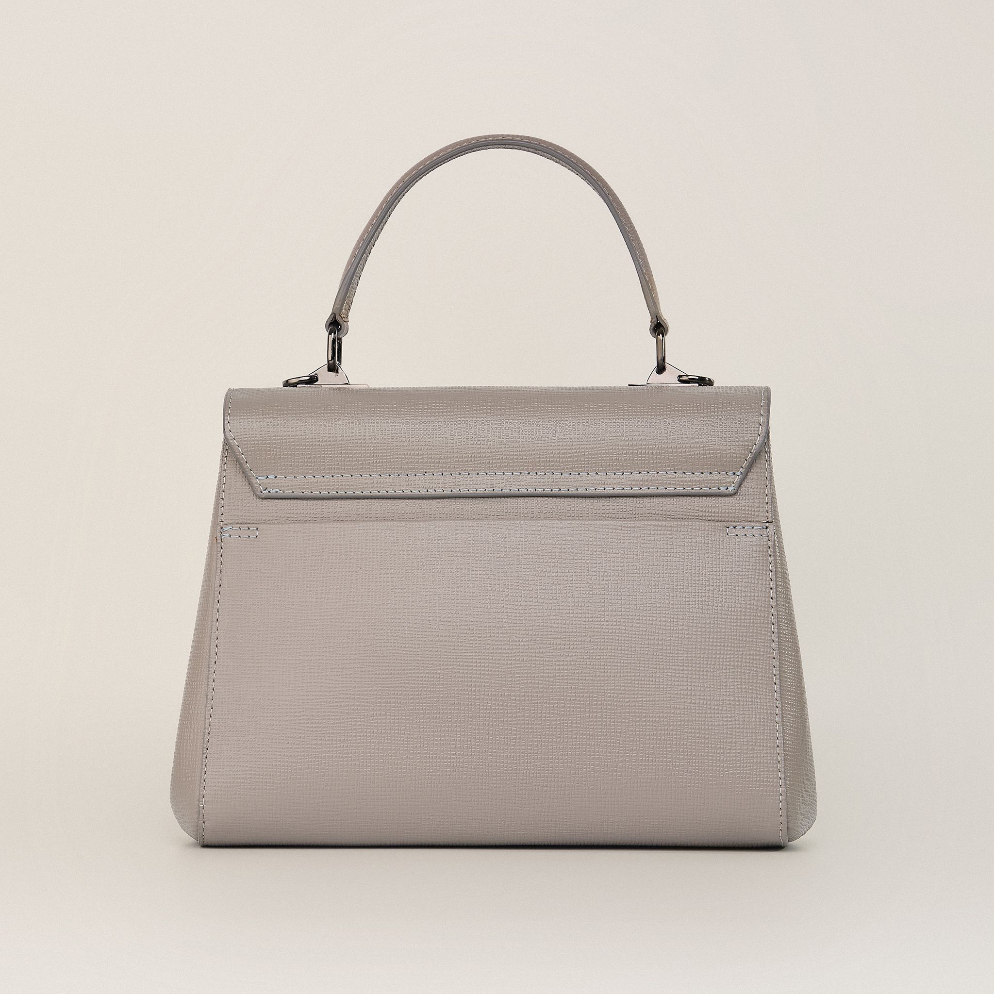  Túi Xách Nữ Da Vân Ghi 26GS.222 