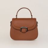  Túi Xách Nữ Da Trơn Nâu 26N.42 